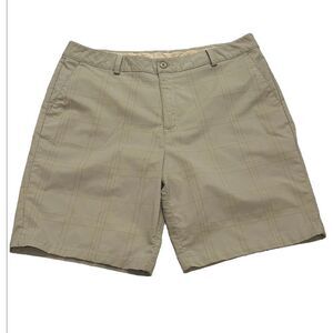 Under Armour Size 38 Plaid Mens Golf Shorts